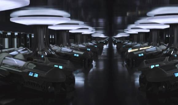 우주여행을 다룬 영화에서 빠지지 않고 등장하는 장면 중 하나가 동면 장면이다. 영화 '패신저스'에 나오는 동면기. [사진=소니픽처스]