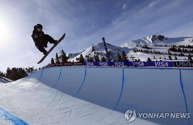 이채운의 5일 결선 경기 모습.  [AFP=연합뉴스]