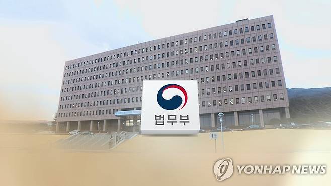 법무부 (CG) [연합뉴스TV 제공]