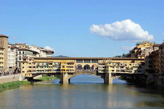 피렌체의 베키오 다리/사진=flickr