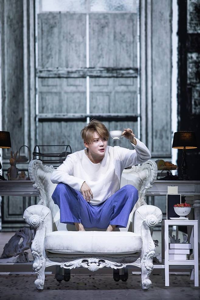 뮤지컬 '데스노트'의 김준수 오디컴퍼니 제공. 재판매 및 DB 금지] photo@yna.co.kr