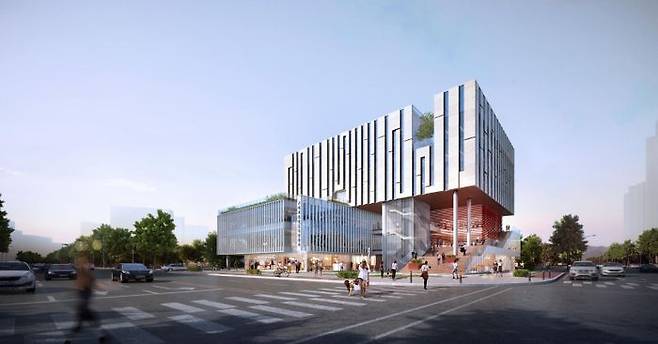 오는 5월에 문을 여는 갈매도서관은 갈매동 복합청사 내에 위치할 예정이다.ⓒ구리시