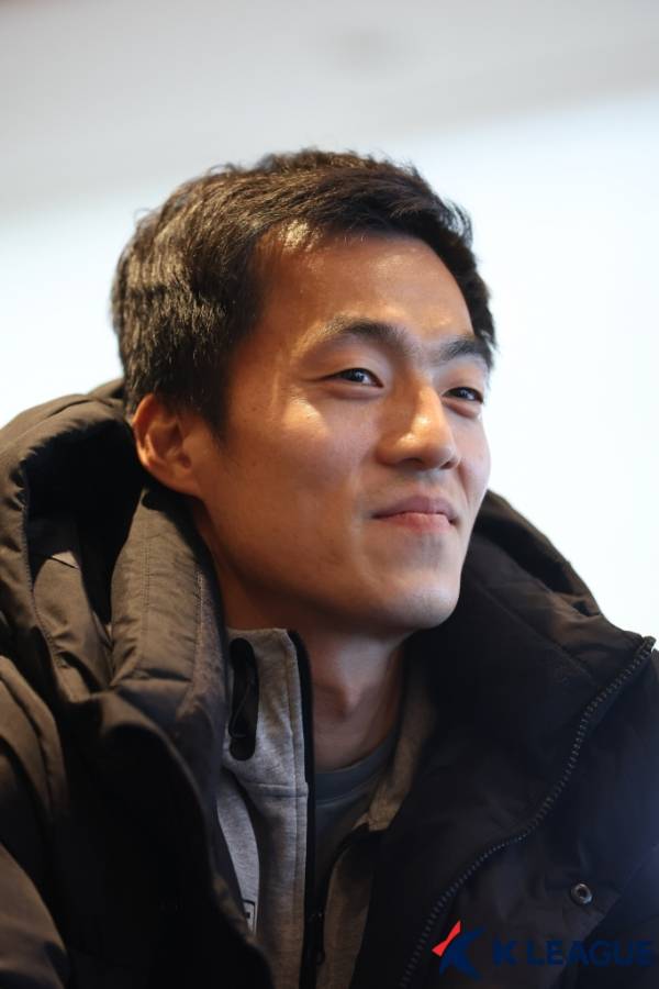 안산 캡틴 김영남.(사진=프로축구연맹)