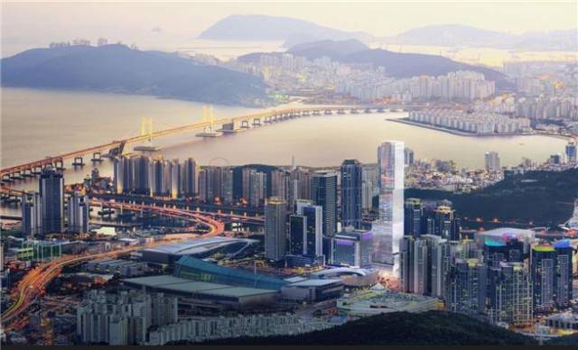 글로벌 부동산 투자개발 회사인 미국 하인즈사와 양자컴퓨팅 상용화 전문기업인 한국퀀텀컴퓨팅주식회사(KQC)가 함께 조성하는 글로벌 퀀텀 콤플렉스 조감도. 사진제공=부산시