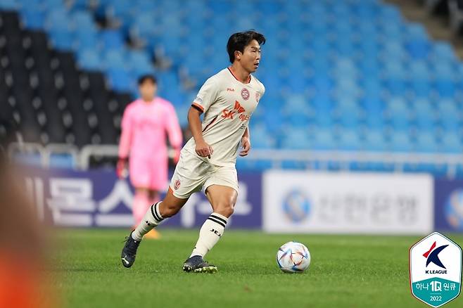 제주 시절의 윤빛가람 [한국프로축구연맹 제공. 재판매 및 DB금지]