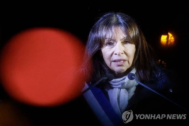 안 이달고 프랑스 파리시장 [AFP=연합뉴스 자료사진. 재판매 및 DB 금지]