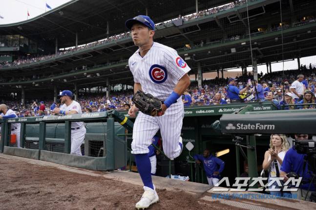 시카고 컴스에서 활약중인 스즈키 세이야. AP연합뉴스