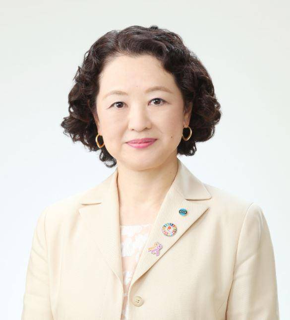 일본 최대 노동조합 단체인 렌고의 요시노 도모코 회장. 렌고 홈페이지 캡처