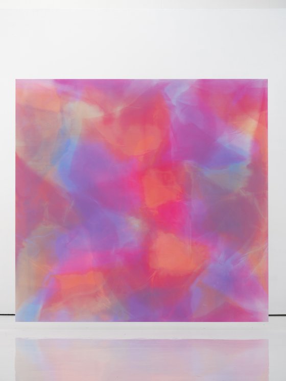 김택상, 공명-23-1 , 2023 Water, acrylic on canvas, 123 x 129 cm. [사진 리만머핀]
