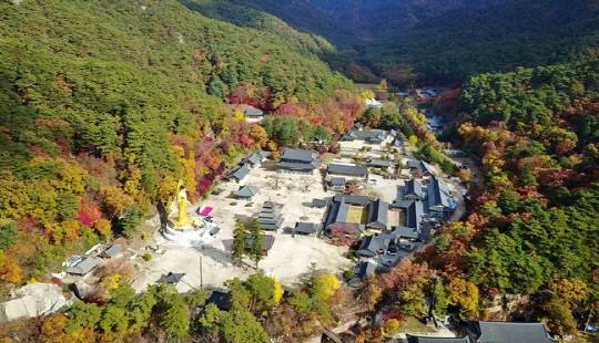 보은속리산 법주사 젼경. 사진=보은군 제공