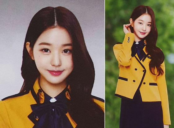 Jang Won-young's yearbook photo for SOPA [SCREEN CAPTURE]