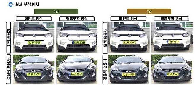 법인차 전용 번호판 [자료출처=국토부]