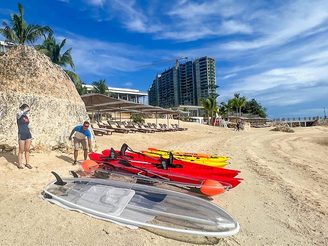 투명 카누 한 번 타 볼까?