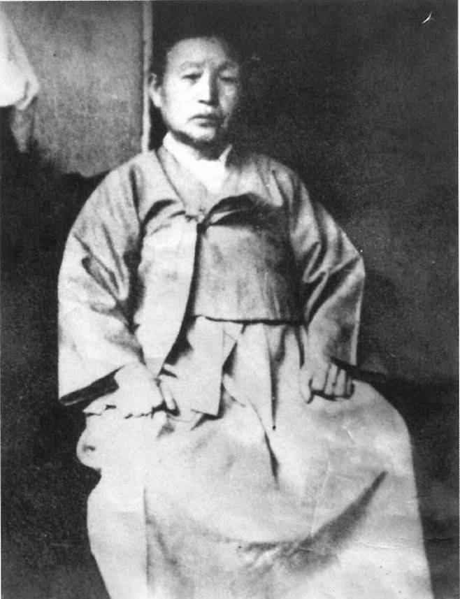 안중근 의사의 어머니인 조마리아 여사. /국가보훈처