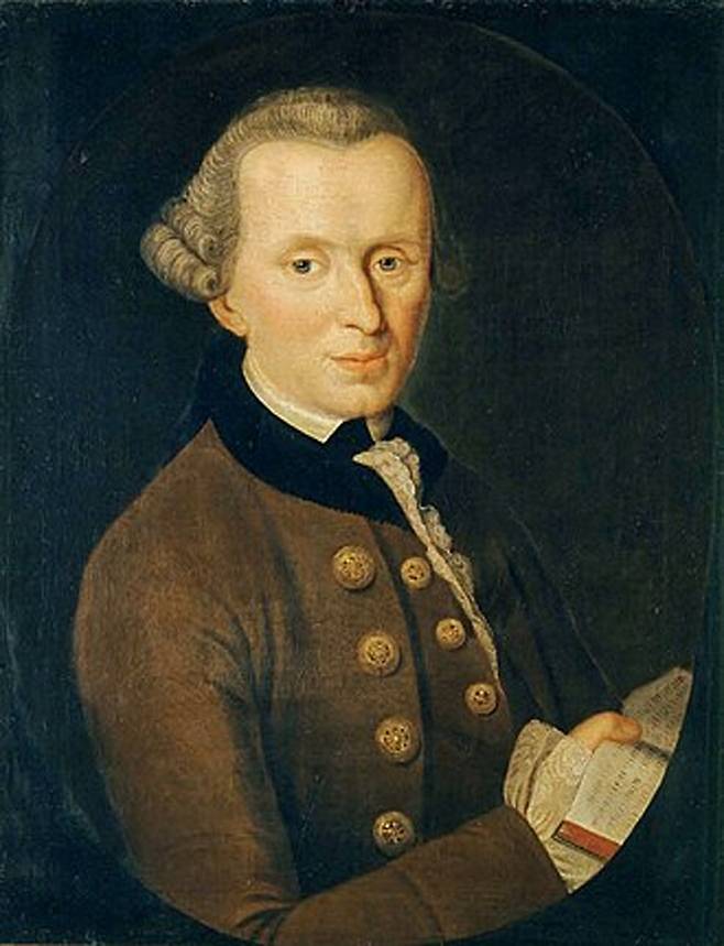 임마누엘 칸트는 리스본 대지진을 과학적으로 바라보고자 한 철학자였다. 1768년 요한 베커가 그린 초상화.