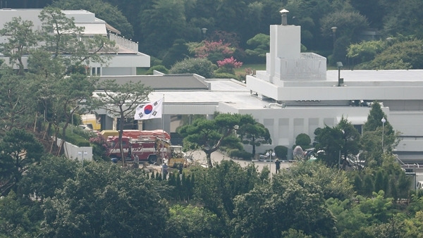 서울 한남동 대통령 관저. [연합]