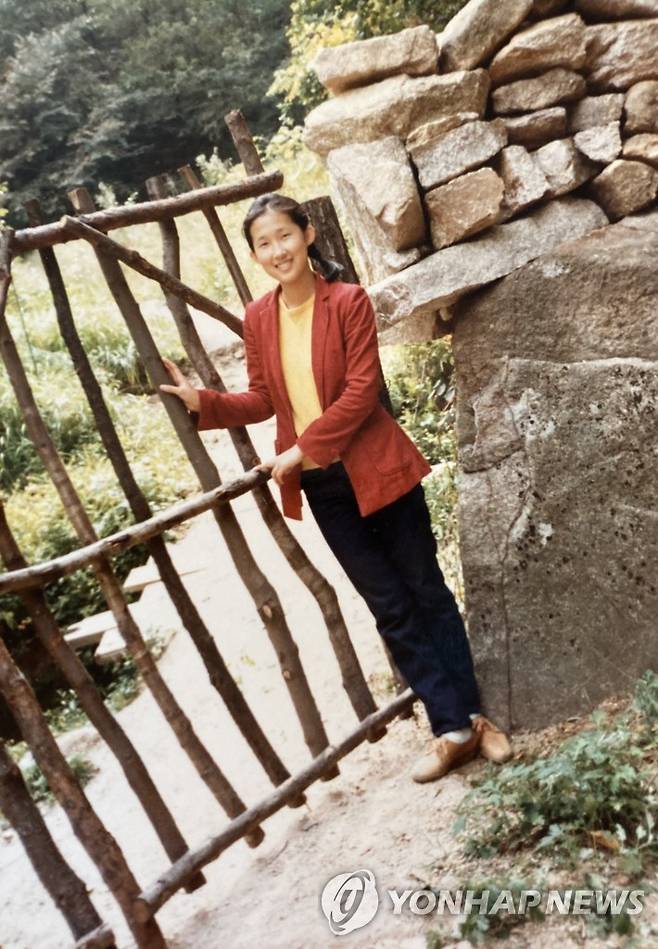 송곡여고 시절의 나희덕 [본인 제공]