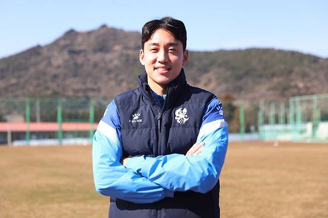 [서울=뉴시스]광주FC DF 김경재. 2023.02.15. (사진=광주FC 제공) *재판매 및 DB 금지