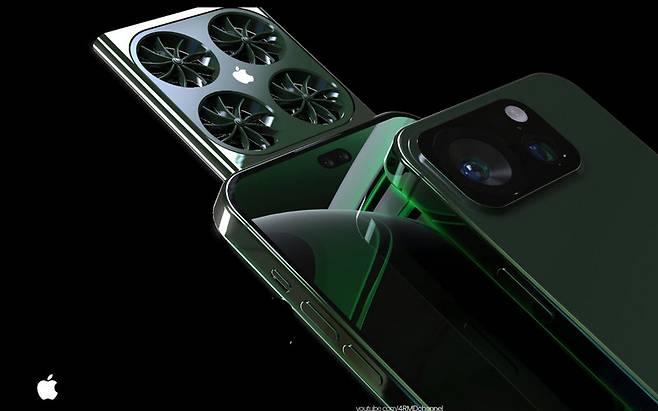 콘셉트 아티스트 4RMD가 자신의 유튜브 채널에 올린 ‘아이폰20 울트라’ 예상 이미지. [유튜브 ‘4RMD’]