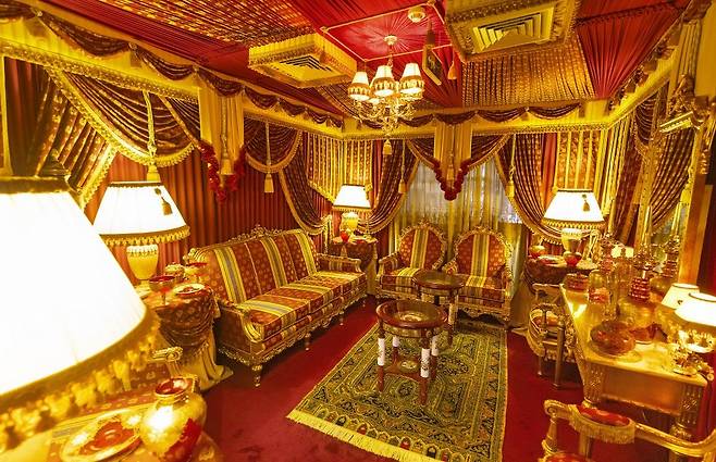 화려한 접대실 인상적인 홈 앤 아트 박물관 [사진/성연재 기자]