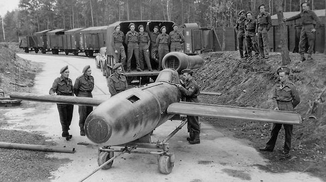 V-1 기반한 비행 폭탄 (사진=게티이미지코리아)