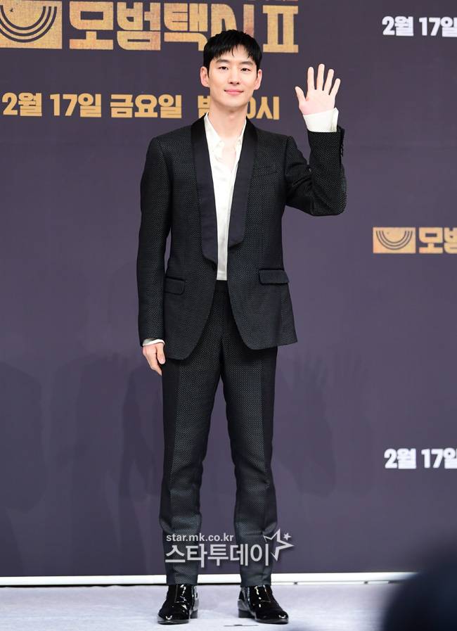 ‘모범택시2’ 제작발표회에 참석한 이제훈. 사진| 강영국 기자