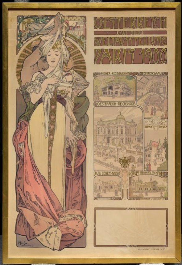 알폰스 무하, Austria at the Exposition Universelle-Paris, 1899~1900