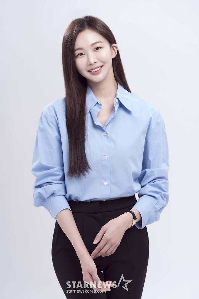 드라마 '사랑의 이해'의 배우 금새록이 14일 오전 진행된 종영 라운드 인터뷰를 위해 포즈를 취하고 있다. /사진제공=하이지음스튜디오 2023.02.14 /사진=이동훈 기자 photoguy@