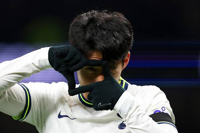 ▲ 올 시즌 프리미어리그 5호골을 작렬한 손흥민. ⓒ토트넘 공식