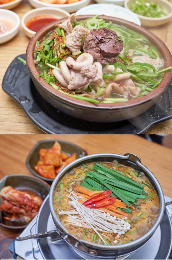 시골순대(위 사진), 장터추어탕