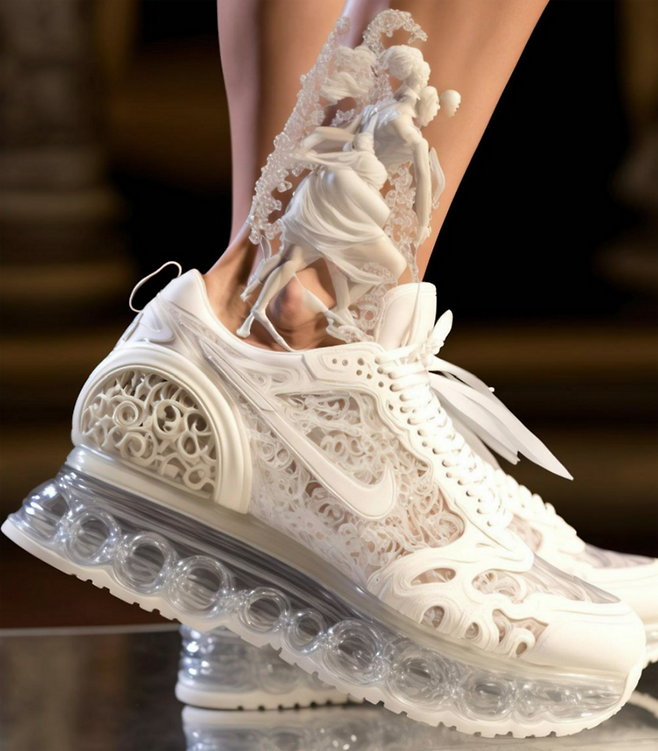 AI가 디자인한 신발 [사진출처 =인스타그램 계정 @ai_clothingdaily]