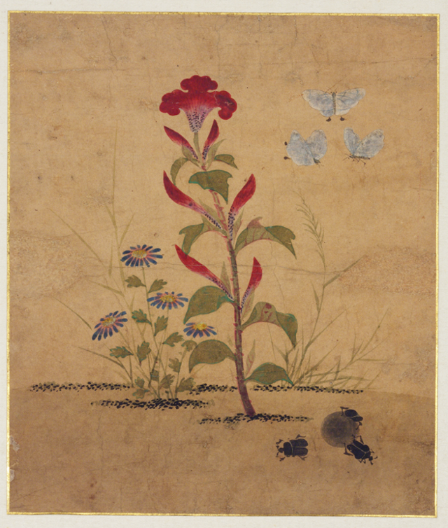 신사임당(추정), '초충도', 조선 16세기, 국립중앙박물관 소장.