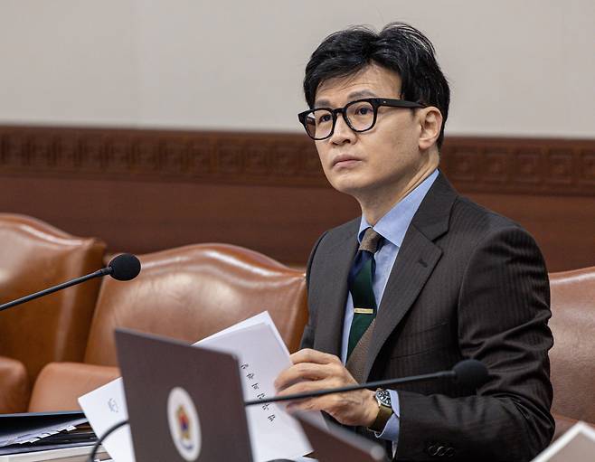 한동훈 법무부 장관. [연합]