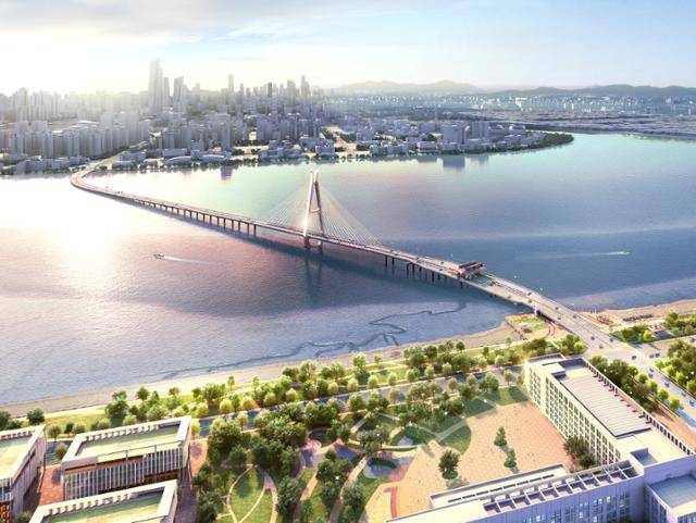 송도배곧대교 조감도. 시흥시 제공