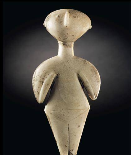 '구엔놀의 천문학자'(Guennol Stargazer) [크리스티 경매사 홈페이지 발췌. 재판매 및 DB 금지]