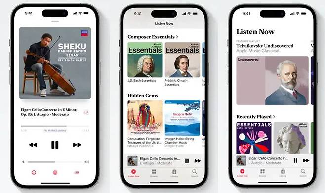 애플 뮤직 클래식. 출처=애플 앱스토어