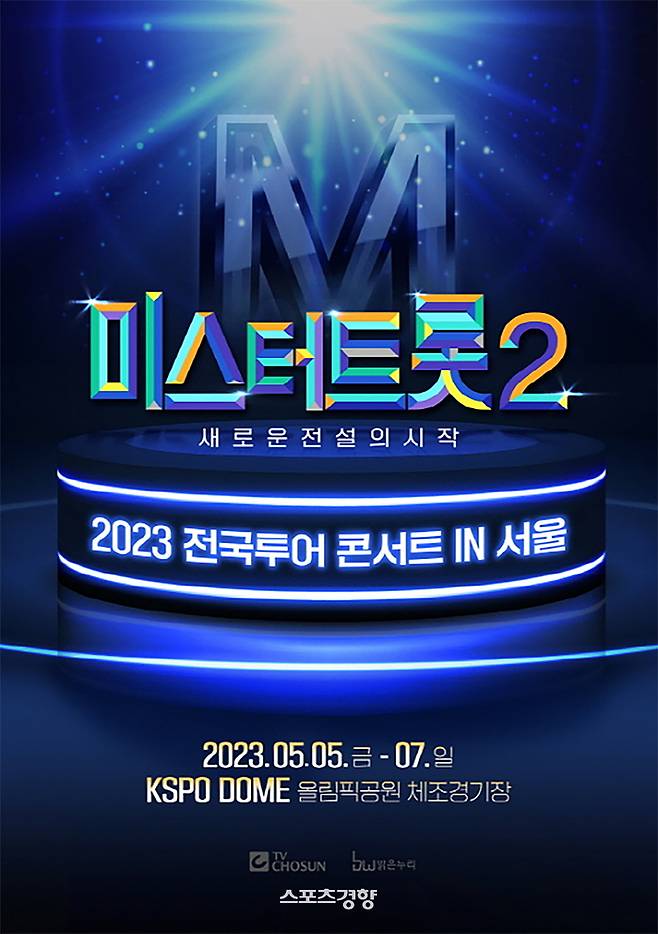 TV조선 오디션 프로그램 ‘미스터트롯2’ 서울 공연이 오픈 매진에 실패하면서 전국 투어 흥행에도 우려의 목소리가 나오고 있다. 밝은누리 제공