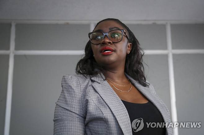 글로리아 오워바 케냐 상원의원 [AP 연합뉴스 자료사진. 재판매 및 DB 금지]