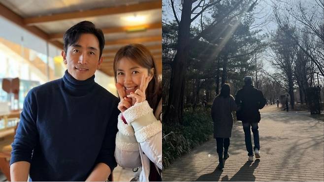 배우 차인표·신애라 부부가 결혼 28주년을 자축했다. /사진=차인표 인스타그램