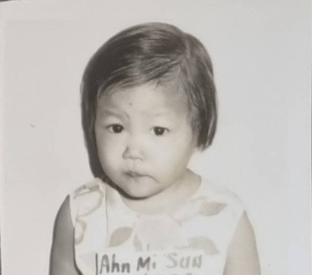 ▲이 글을 쓴 안미선(안 안데르센) 씨가 입양될 당시의 모습. ⓒ안미선 제공