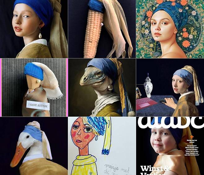 미술관에 출품된 여러 작품 [마우리츠하위스 미술관 제공. 재판매 및 DB 금지]