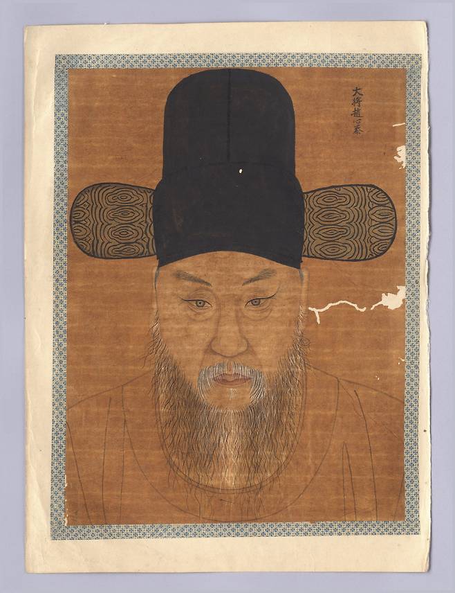 수원화성 축성 주역 수원유수 조심태 초상화