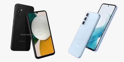 삼성전자가 오는 15일 중저가 스마트폰 라인업 '갤럭시A54'와 '갤럭시A34' 모델을 공개할 것으로 보인다. /온리크스 트위터 캡처