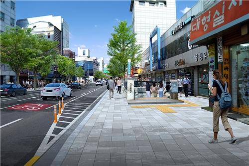 '충무로(돈화문로) 도로공간재편사업' 조감도 [서울시 제공. 재판매 및 DB 금지]