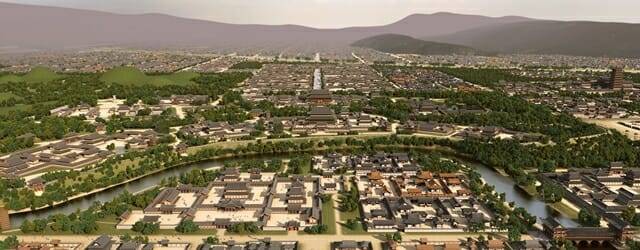 신라왕경 360방 CG(사진=경주시 제공).