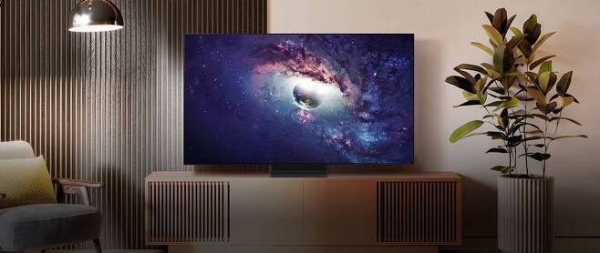 삼성전자의 OLED TV. 출처=삼성전자
