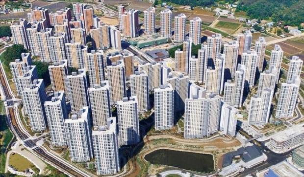 용인시 남사읍 ‘e편한세상 한숲시티’. 사진=DL이앤씨(대림산업)