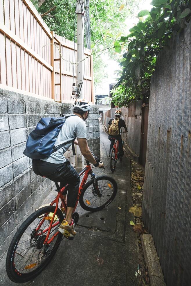 자전거로 떠나는 방콕 미식 투어. 사진제공|에어비앤비