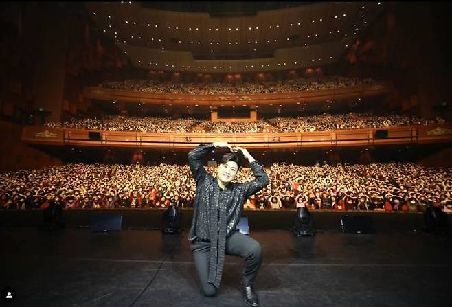 /사진=김호중 공식 SNS