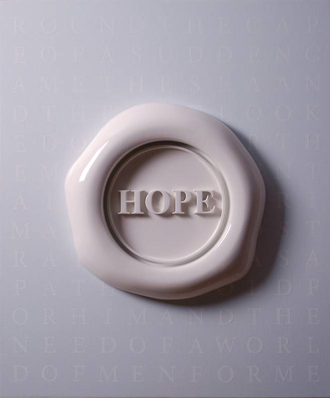 사진 : 더 트리니티(THE TRINITY), 손수민 전시작품 1_ Catharsis- oil on canvas mixed media. 72.7cm x 60.6cm(20호) &nbsp;2022 ⓒTHE TRINITY